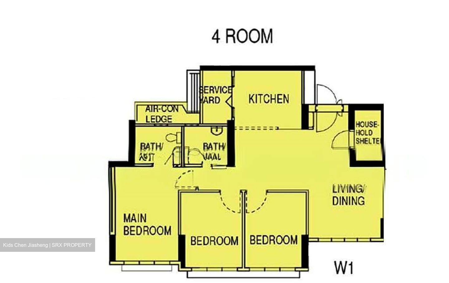 Blk 437A West Edge @ Bukit Batok (Bukit Batok), HDB 4 Rooms #588206271